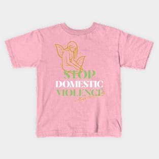 domestic violence awareness Kids T-Shirt